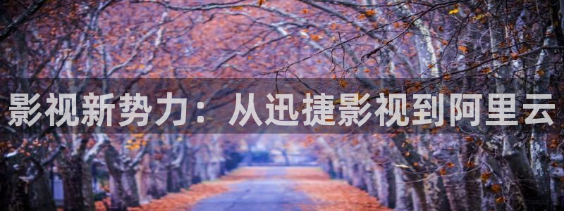 蜜桃视频在线播放.：影视新势力：从迅捷影视到阿里云